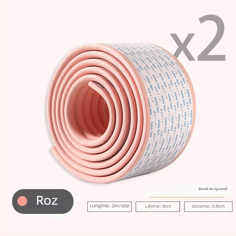 Covorașe de podea pentru cămin cu benzi antiderapante și pedale pentru scări — TPES material, imprimare digitală, stil minimalist pentru camera copiilor