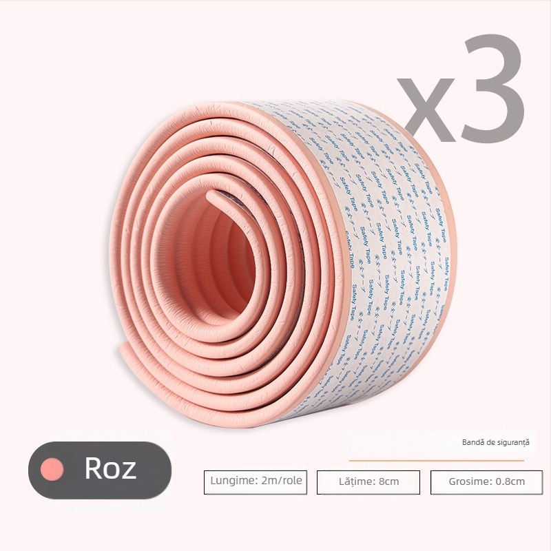 Covorașe de podea pentru cămin cu benzi antiderapante și pedale pentru scări — TPES material, imprimare digitală, stil minimalist pentru camera copiilor