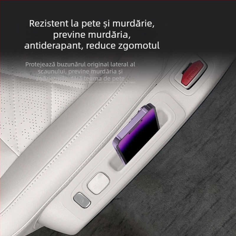 Cutie laterală din silicon pentru Zhiji LS9 — pentru scaunele din al doilea rând, compatibilă cu 26 de configurații, accesoriu auto
