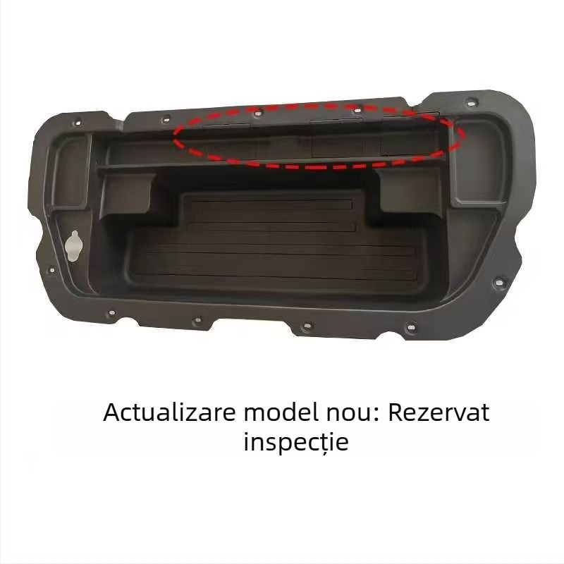 Cutie de depozitare în portbagajul frontal pentru Leapmotor C10/C16 – versiune electrică, kit de modificare all-in-one, din plastic, personalizabil, cu imprimare de logo