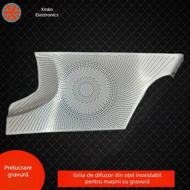 Plasă din oțel inoxidabil 304 pentru horn auto, deschidere 5, diametrul firului 10, durată de viață 50, marca Coltan