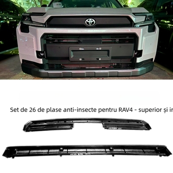 Compatibil cu 26 de modele Toyota RAV4 – plasă anti-insecte pentru grila centrală, protecție radiator și condensator, modificare