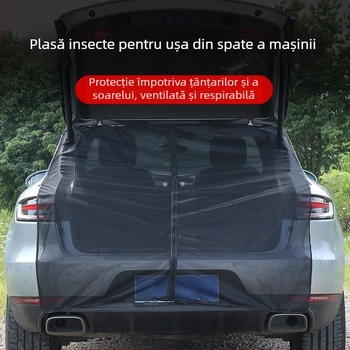 CHISHAN Plasă antițânțari pentru portbagaj SUV — plasă din nailon, montaj magnetic, universal