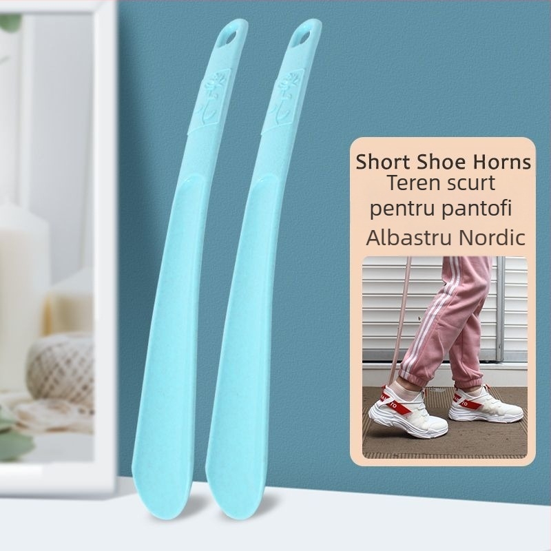 Corn de pantofi din plastic, lung, pentru încălțarea pantofilor fără a te apleca — pentru vârstnici, femei însărcinate și oameni leneși