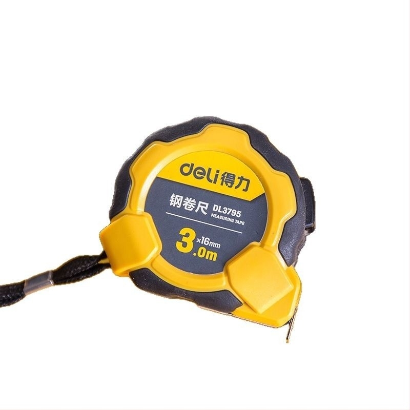 Bandă metrică DL9003 de la Deli — corp ABS, înaltă precizie, utilizare generală, gamă de măsură 2 m
