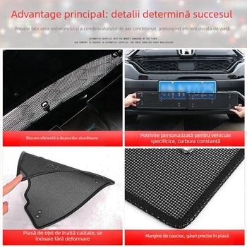 Grilă frontală cabriolet pentru Wuling Hongguang MINI EV – plasă anti-insecte și protecție radiator, accesorii Benk