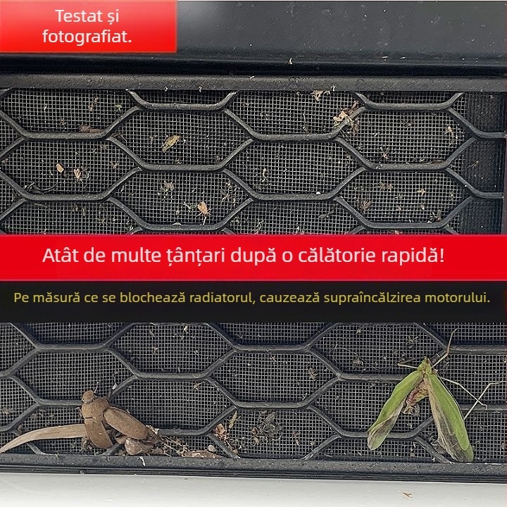 Grilă frontală cabriolet pentru Wuling Hongguang MINI EV – plasă anti-insecte și protecție radiator, accesorii Benk