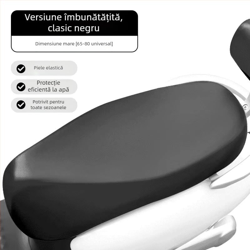 Husă universală impermeabilă din PU pentru scaune, pentru vehicule electrice și motociclete, material PU cu elasticitate înaltă