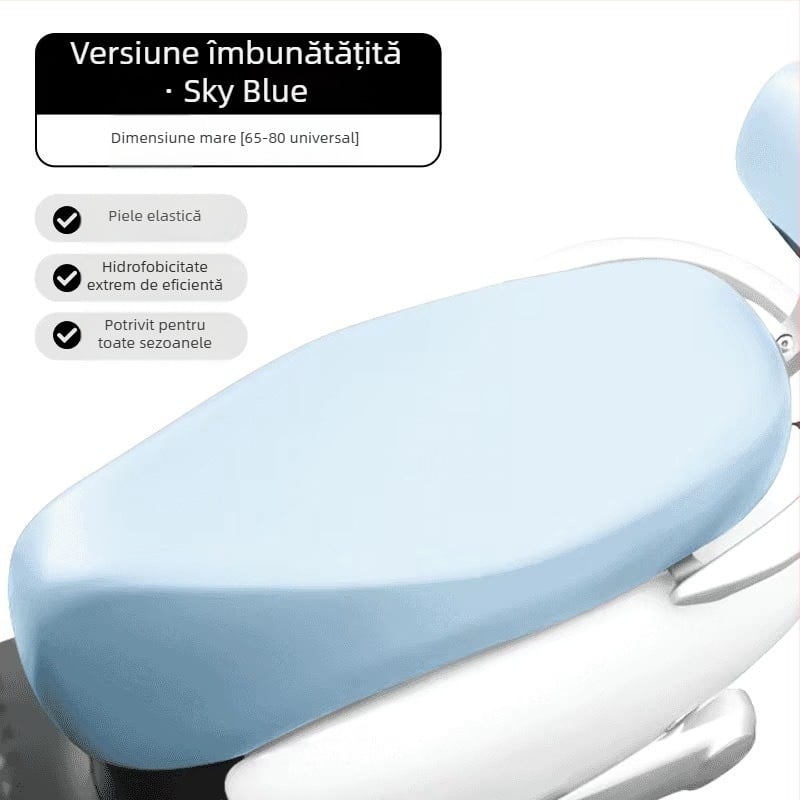 Husă universală impermeabilă din PU pentru scaune, pentru vehicule electrice și motociclete, material PU cu elasticitate înaltă