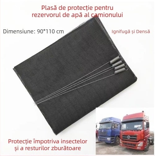 Plasă universală împotriva insectelor pentru rezervorul de apă al camioanelor, plasă de protecție împotriva prafului pentru camioane și vehicule grele