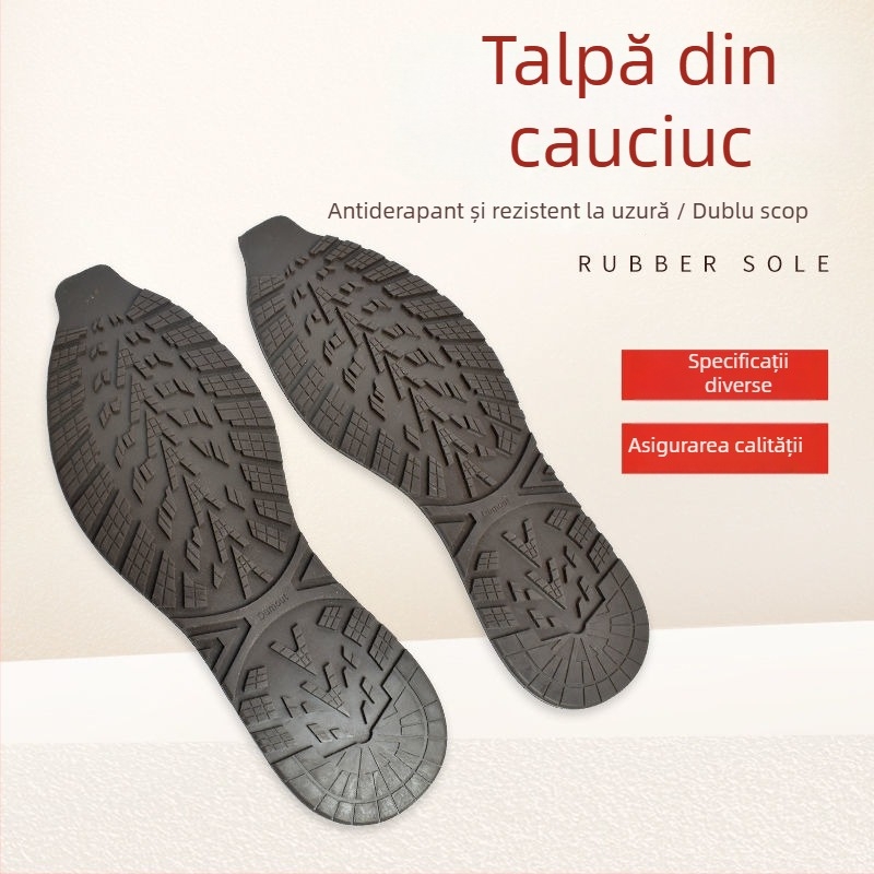 Material de reparare a talpii pentru pantofi de baschet, bandă antiderapantă, cauciuc rezistent la uzură, înlocuire piele
