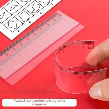 Set radieră pentru examenul funcției publice – Instrumente de papetărie pentru diagrame