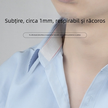 Set accesorii costum: inserții anti-murdărire și absorbante de transpirație pentru guler, decolteu, manșete, margine de pălărie și călcâi (Grosime 2.5; Material: Țesătură; Uni; Antistatice; Ambalare: 500)