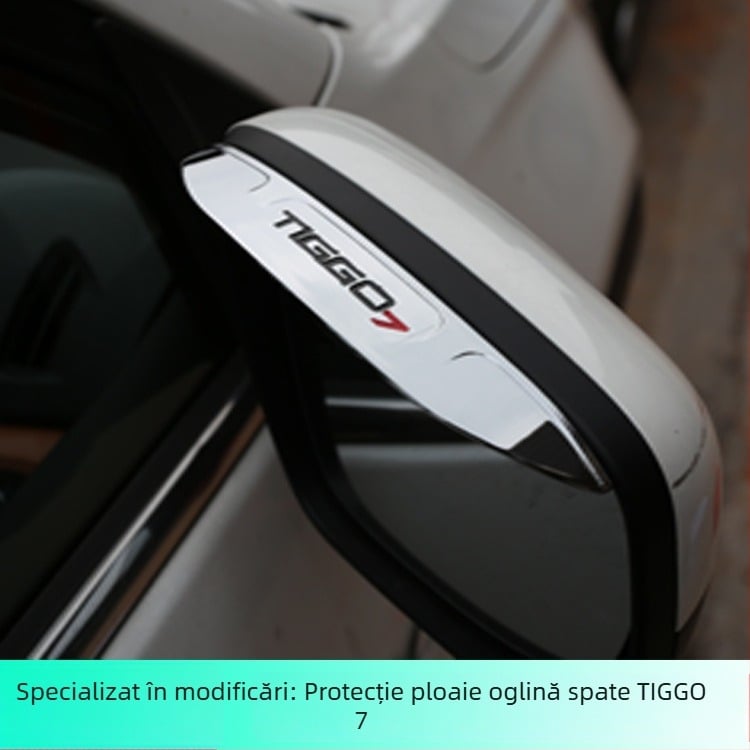 Sticker decorativ pentru marginea exterioară a oglinzii retrovizoare pentru Chery Ruihu 7, din plastic, personalizabil, Ekano Car Products
