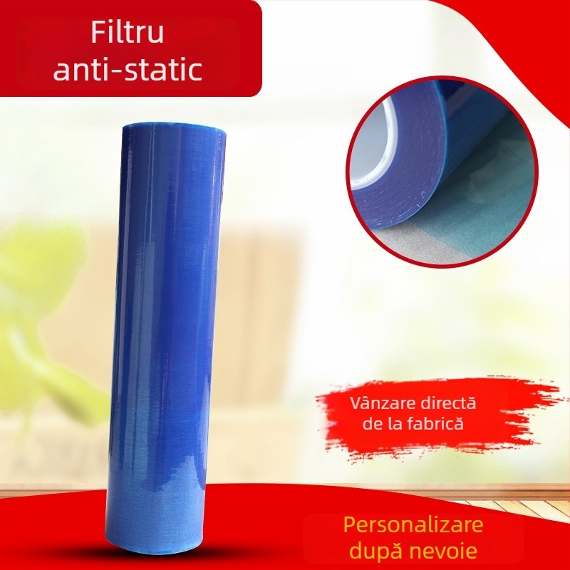 Folie de protecție electrostatică PE pentru faruri auto — Material: PE; Substrat: PE film; Grosime: 1.2; Aplicare: folie de protecție pentru faruri auto