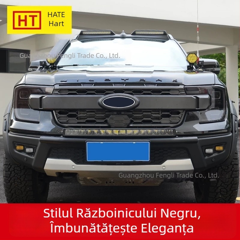 Folie TPU pentru protecția farurilor față Ranger 2023-2025