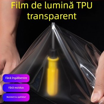 Film TPU de protecție pentru faruri și stopuri auto – transparent, capabil să repare zgârieturi