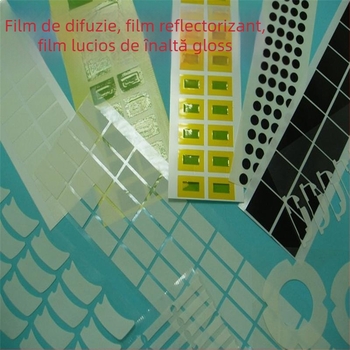 Film permeabil la apă din PVC, formă circulară, pentru senzor de lumină auto și difuzor inteligent, IP67/IP68, precizie 0,1 mm