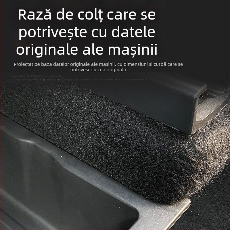 Cutie de depozitare sub scaun pentru Tesla Model Y — piele, utilizare sub scaun, procesare personalizată, imprimare logo