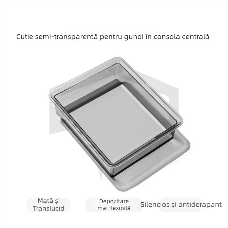 Tesla Model Y cutie de depozitare pentru consola centrală ETC, impermeabilă, din plastic