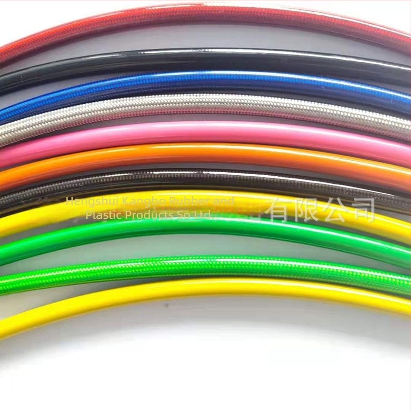 Conductă de ulei pentru frână de motocicletă, nylon, model SAEJ1401, material teflon, diametru exterior 7,5 mm, grosime perete 2,15 mm, KB