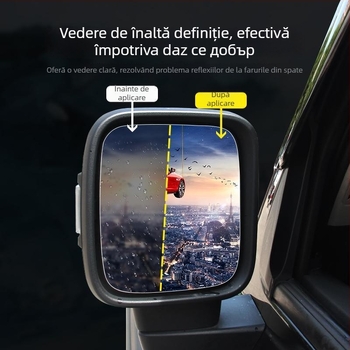 Film antifog pentru oglinda retrovizoare Tank 300 – modificare dedicată pentru mașină