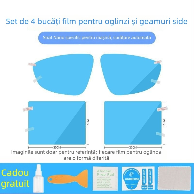 Film antifog pentru oglinda retrovizoare Tank 300 – modificare dedicată pentru mașină