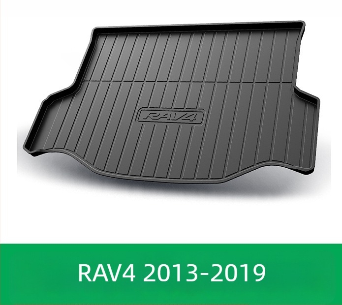 Toyota RAV4 Covoraș portbagaj și pernă spate | Material TPE | Wenfeng | Grad A+ | Personalizare disponibilă