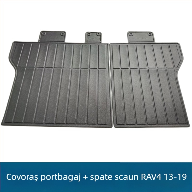 Toyota RAV4 Covoraș portbagaj și pernă spate | Material TPE | Wenfeng | Grad A+ | Personalizare disponibilă