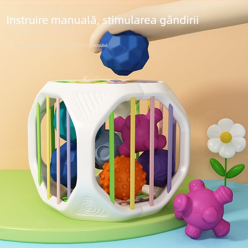 Betchen Jucărie de baie pentru sugari – PVC moale, animal geometric cu priză, pentru 0–2 ani, logo personalizabil