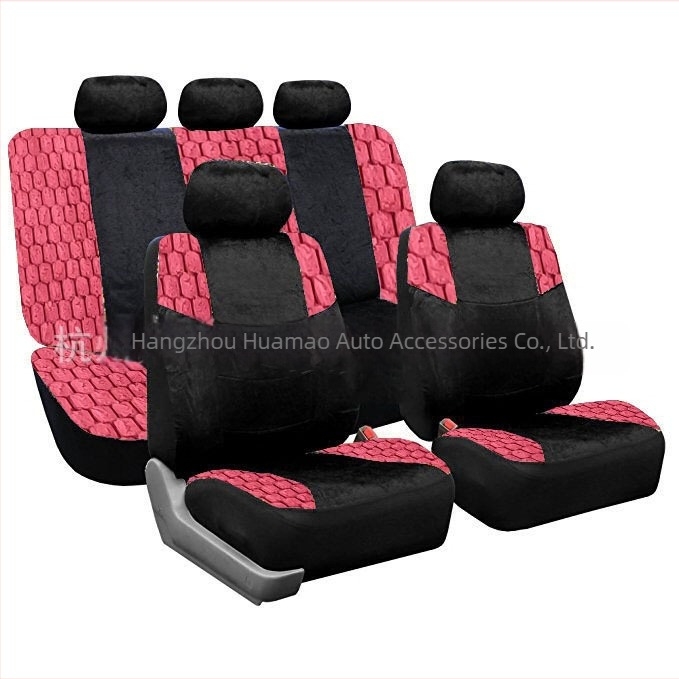 Acoperire pentru scaunul auto din pluș, potrivire universală, Brand: Chishang, Greutate: 5, Mărci private autorizate: Da