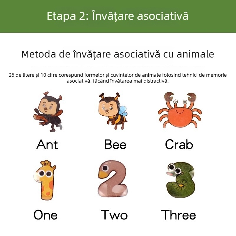 Jucărie educativă de baie pentru copii: animale, litere și cifre plutitoare, joc cognitiv, plastic, pentru copii 3-6 ani, logo OEM și personalizare, ghid video inclus
