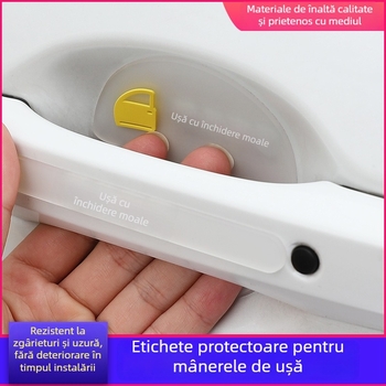 Protecție pentru mânerul ușii automobilului — Brand: Car anti-collision strip; Procesare personalizată; Aderență puternică