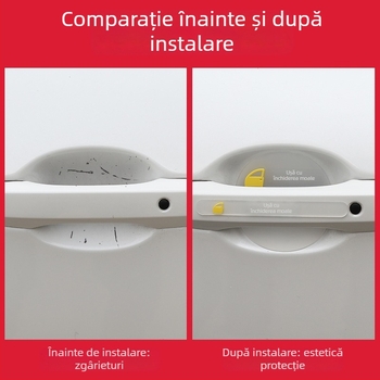 Protecție pentru mânerul ușii automobilului — Brand: Car anti-collision strip; Procesare personalizată; Aderență puternică