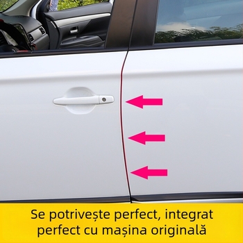 Carles folie de protecție a marginii ușii auto, transparentă, tip de montaj cu adeziv, personalizabil
