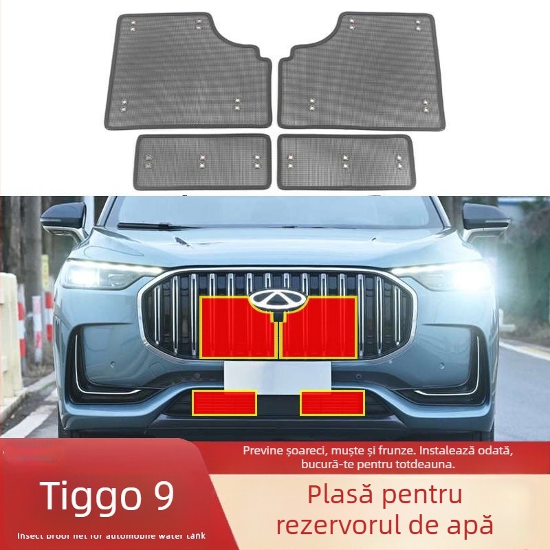 Plasă de protecție împotriva insectelor pentru radiator și grila frontală Chery Tiggo 9 — Brand: Chery