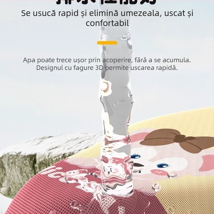 Acoperire pentru scaunul vehiculului electric cu izolație termică și protecție solară, versiune în stil chinezesc Pocket Knife Bubble Gum, model TDT23310Z, marcă Kepu, cod de produs Kp-xdppzdt-131