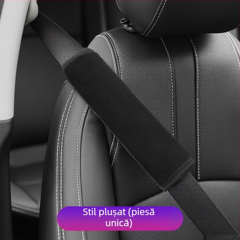 Pernă de umăr pentru centura auto, confortabilă și respirabilă pentru drumuri lungi, protecție pentru umeri și gât, accesorii interioare pentru mașină