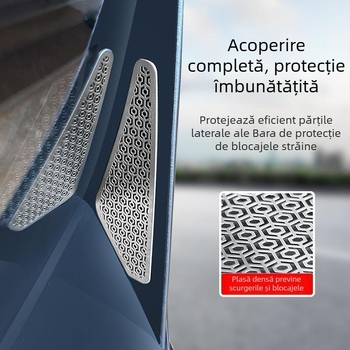 Kook Grilă frontală mid‑mesh anti‑insecte, evacuare duală a căldurii, protecție praf tip etichetă, din plastic, pentru Changan Deep Blue S07S7
