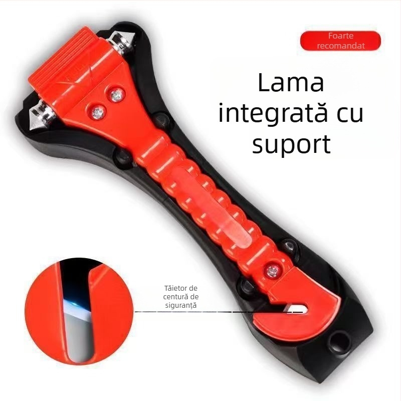 Cioc de siguranță auto montat pe vehicul, dublu funcțional pentru autobuze și mașini, ABS, 140 g, origine Shandong Linyi, personalizare disponibilă