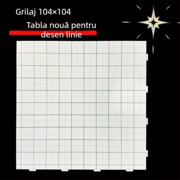 Placă pentru mărgele, grosime 2,6 mm, 104×104 mm, rezistentă la căldură și deformare, bază DIY pentru mărgele