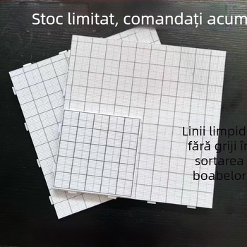 Placă pentru mărgele, grosime 2,6 mm, 104×104 mm, rezistentă la căldură și deformare, bază DIY pentru mărgele