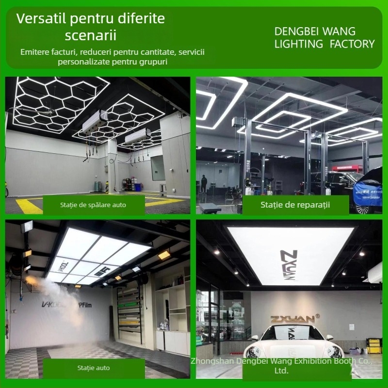 Lampa de lucru LED pentru aplicarea folie auto și detailing, model DBW-XDD-13, 50W, 1600 lm, PF 0.9, 30.000 h