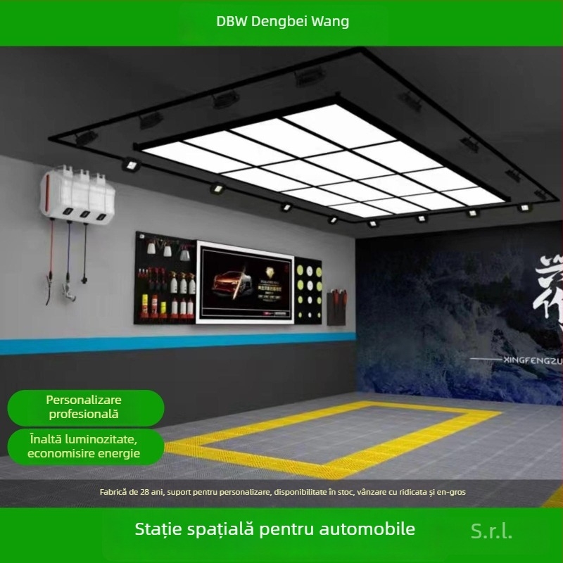 Lampa de lucru LED pentru aplicarea folie auto și detailing, model DBW-XDD-13, 50W, 1600 lm, PF 0.9, 30.000 h