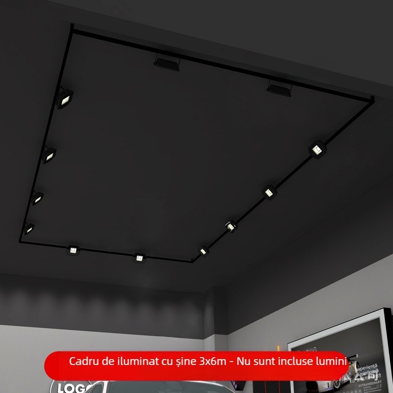 Lampa de lucru LED pentru aplicarea folie auto și detailing, model DBW-XDD-13, 50W, 1600 lm, PF 0.9, 30.000 h