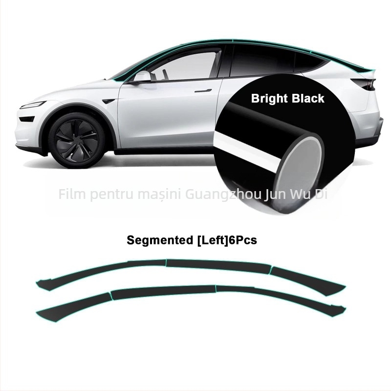 Film TPU pentru coloană A auto-vindecabil pentru Tesla Model Y 2025 — JWUDMVP; Material: TPU; Auto-vindecare; Garanție 8 ani