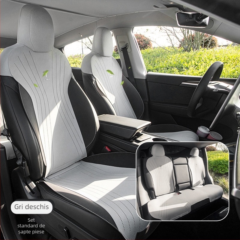 Husă de scaun auto din velur, Dicanu – compatibilă cu un vehicul dedicat, pernă de interior pentru șezut