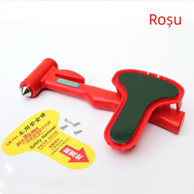 Cioc de evacuare în caz de urgență pentru mașină, Li Wen, din oțel carbon, 300 g, personalizare a prelucrării, etichetă privată licențiată