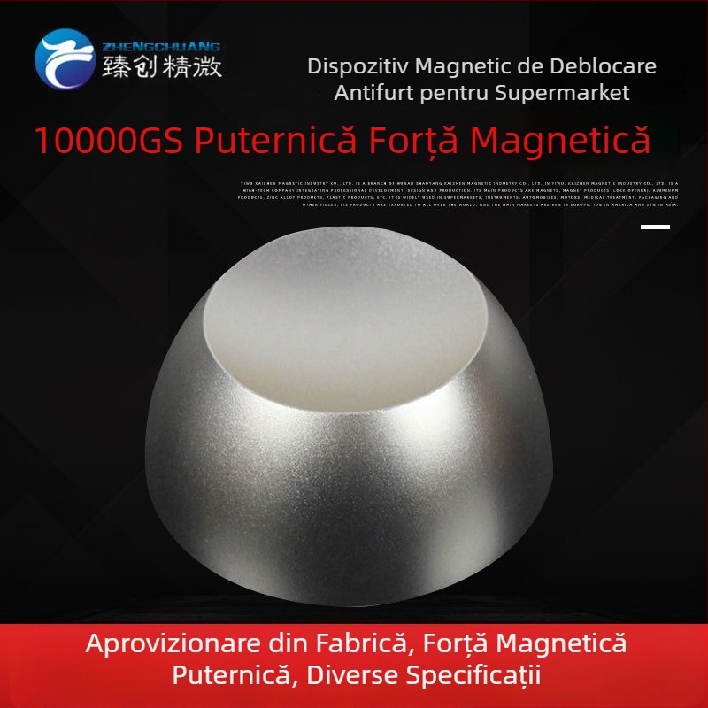 Instrument magnetic pentru dezactivarea etichetei antifurt și eliberarea cataramei pentru haine