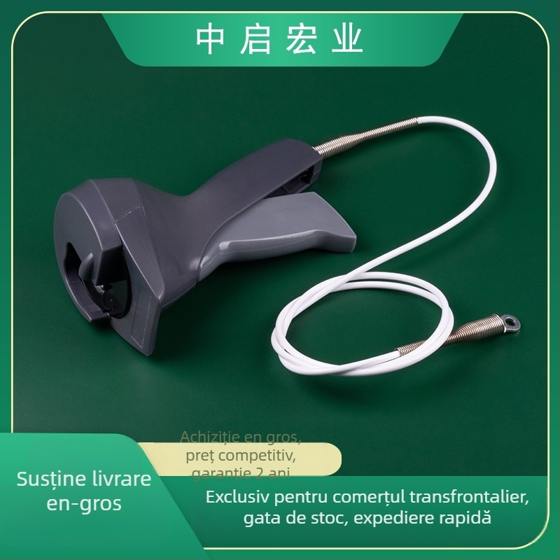 Pistol manual de deblocare pentru catarame antifurt, DET-022, material ABS, potrivit pentru catarame tip pantofi; destinat supermarketurilor, magazinelor de îmbrăcăminte și bijuterii. Brand Zhongkai Hongye.